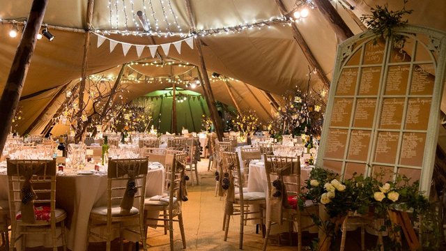 tipi winter wedding ideas