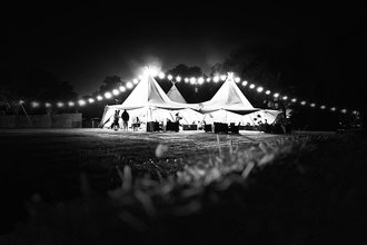 tipis at night
