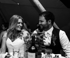 Real tipi weddings Rosie and Nick