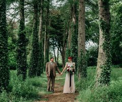 Real tipi weddings Nikki and Ant
