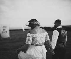 Real tipi weddings Lucy and Jules - Mrs and Mrs Unique