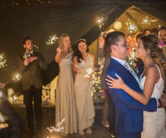 Real tipi weddings Emma and Seb