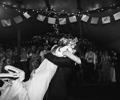 Real tipi weddings Charlotte and Jonny